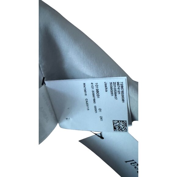 BOSS Jasika Gray Beige Greige Office Blazer Jacket Size US 14 - Picture 8 of 12